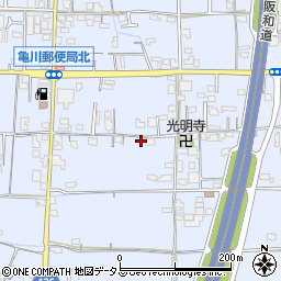 和歌山県海南市且来704周辺の地図