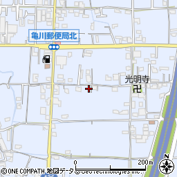 和歌山県海南市且来708周辺の地図