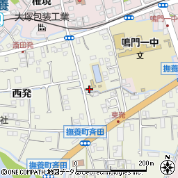 徳島県鳴門市撫養町斎田東発54周辺の地図