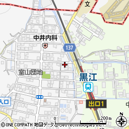 和歌山県海南市黒江1-210周辺の地図