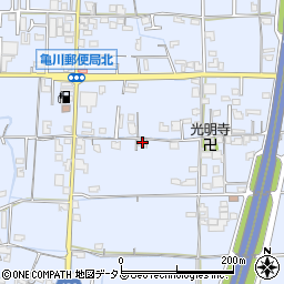 和歌山県海南市且来705周辺の地図