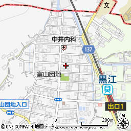和歌山県海南市黒江1-218周辺の地図