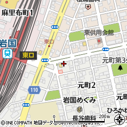 太陽通信株式会社　岩国出張所周辺の地図