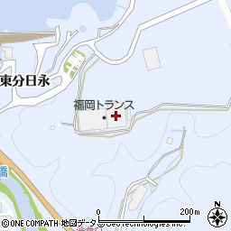 福岡トランス株式会社　美祢事業所周辺の地図