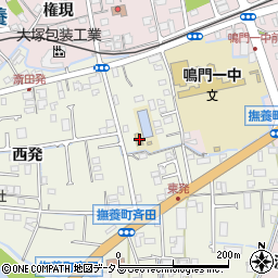 徳島県鳴門市撫養町斎田東発58周辺の地図