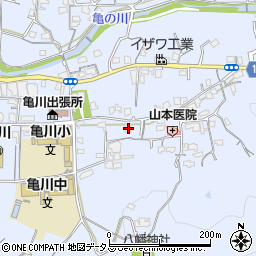 和歌山県海南市且来646周辺の地図