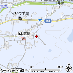 和歌山県海南市且来595周辺の地図