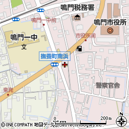 ローソン鳴門市役所前店周辺の地図