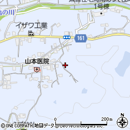 和歌山県海南市且来599周辺の地図