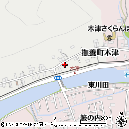 徳島県鳴門市撫養町木津964周辺の地図