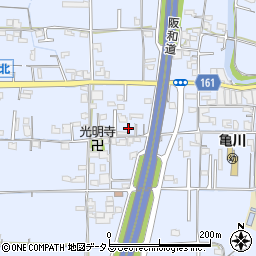 和歌山県海南市且来242周辺の地図