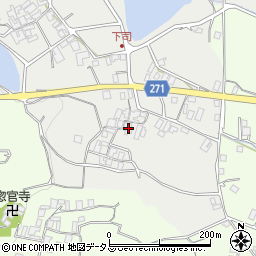 香川県三豊市高瀬町比地807周辺の地図