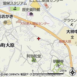 広島県江田島市大柿町大原1617-1周辺の地図