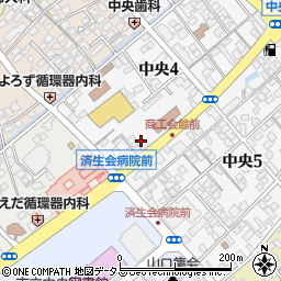 鈴乃屋山口店周辺の地図