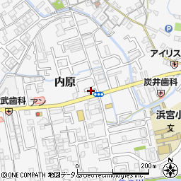 紀陽銀行紀三井寺支店内原出張所周辺の地図