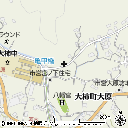 広島県江田島市大柿町大原2070-3周辺の地図