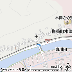 徳島県鳴門市撫養町木津1014周辺の地図