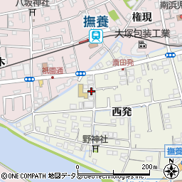 徳島県鳴門市撫養町斎田西発87周辺の地図