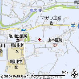 和歌山県海南市且来391周辺の地図