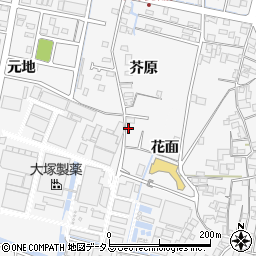 徳島県鳴門市撫養町立岩芥原85周辺の地図