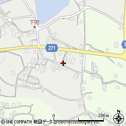 香川県三豊市高瀬町比地729周辺の地図
