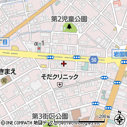 栗田工業株式会社　岩国駐在所周辺の地図