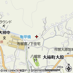 広島県江田島市大柿町大原2071周辺の地図