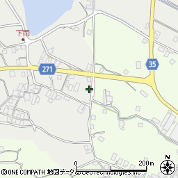 香川県三豊市高瀬町比地734周辺の地図