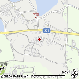 香川県三豊市高瀬町比地820周辺の地図