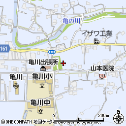 和歌山県海南市且来388周辺の地図