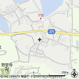 香川県三豊市高瀬町比地825周辺の地図