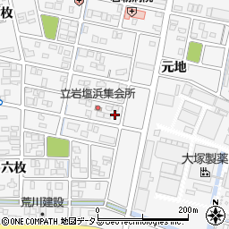 徳島県鳴門市撫養町立岩元地185周辺の地図