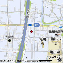 和歌山県海南市且来254周辺の地図