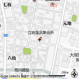 徳島県鳴門市撫養町立岩元地188周辺の地図