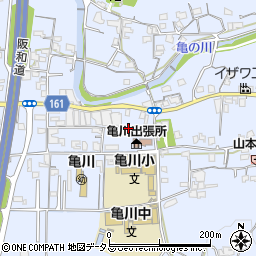 和歌山県海南市且来267周辺の地図