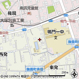 徳島県鳴門市撫養町斎田東発69周辺の地図