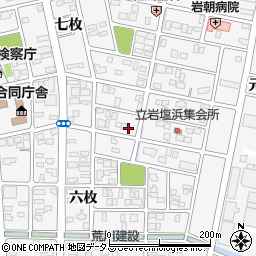 徳島県鳴門市撫養町立岩七枚159周辺の地図