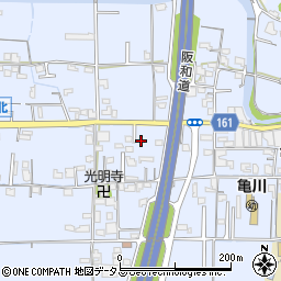 和歌山県海南市且来245周辺の地図