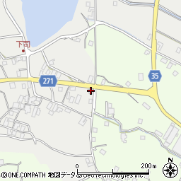 香川県三豊市高瀬町比地735周辺の地図