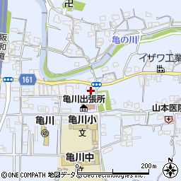 和歌山県海南市且来274周辺の地図