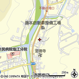 ＪＡ香川県塩江周辺の地図