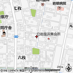 徳島県鳴門市撫養町立岩七枚160周辺の地図