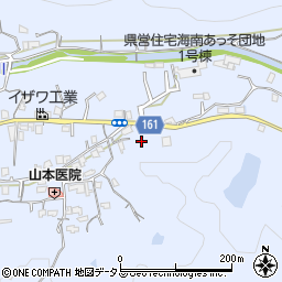 和歌山県海南市且来570周辺の地図