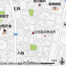 徳島県鳴門市撫養町立岩七枚162周辺の地図