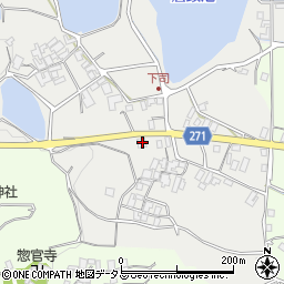 香川県三豊市高瀬町比地842周辺の地図