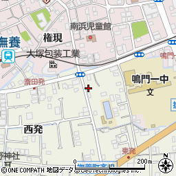 徳島県鳴門市撫養町斎田東発55周辺の地図
