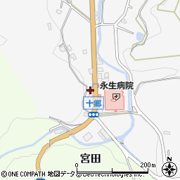 琴平警察署十郷駐在所周辺の地図