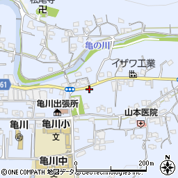 和歌山県海南市且来384周辺の地図