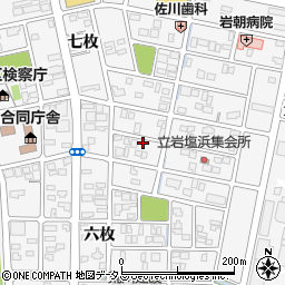 徳島県鳴門市撫養町立岩七枚164周辺の地図