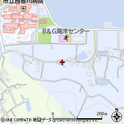 香川県三豊市高瀬町比地中3015周辺の地図